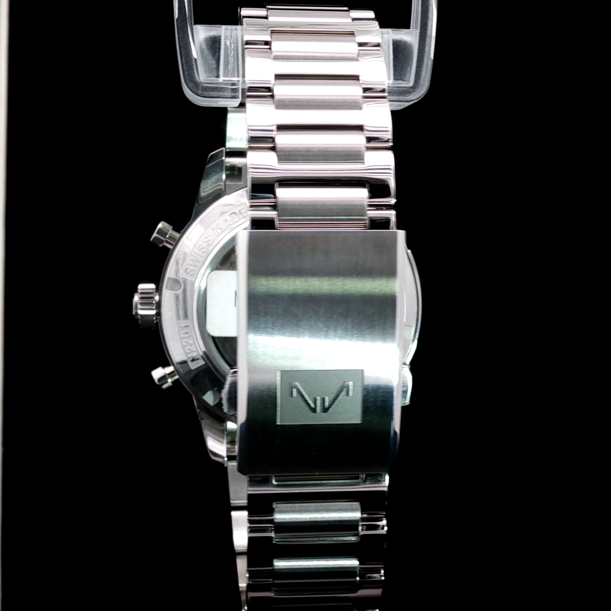 Brand New NORQAIN Freedom Chrono Enjoy Life "Sprinkles" Pink Dial - N2201.19S04.K01