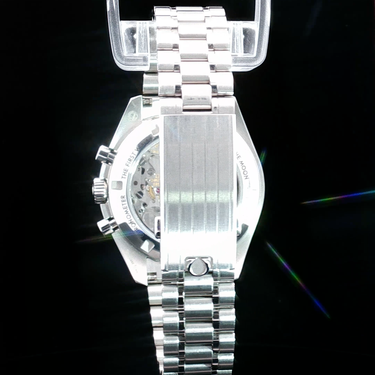 2025 Omega Speedmaster Moonwatch Chronograph 42mm 310.30.42.50.01.002 Stainless Steel Black Dial with Sapphire Crystal