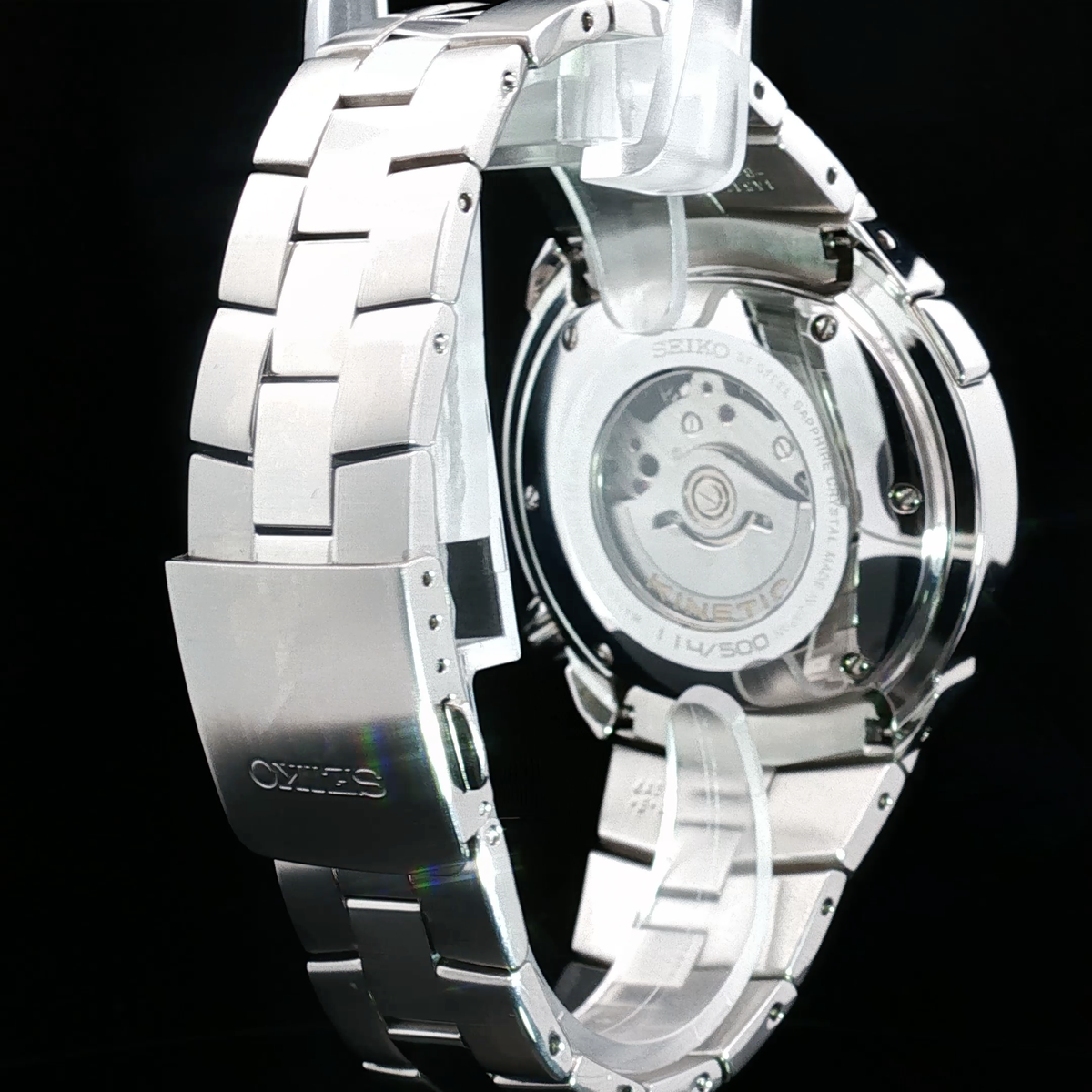 Seiko Arctura Kinetic Chronograph Stainless Steel Men's Watch