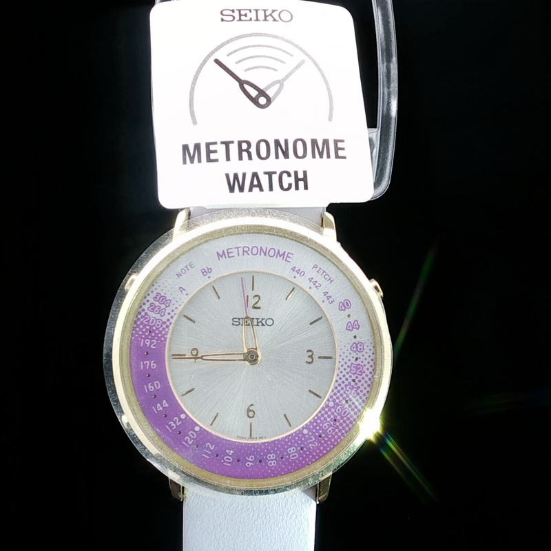 Seiko Metronome Watch SMW003B Casual Line (Purple) - Full Set Brand New - SMW003B