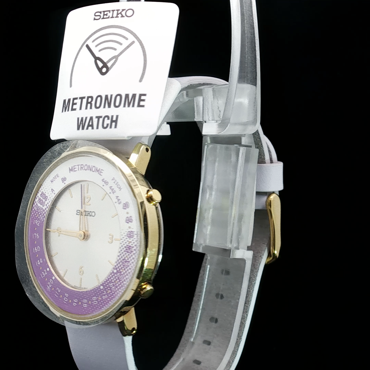 Seiko Metronome Watch SMW003B Casual Line (Purple) - Full Set Brand New - SMW003B