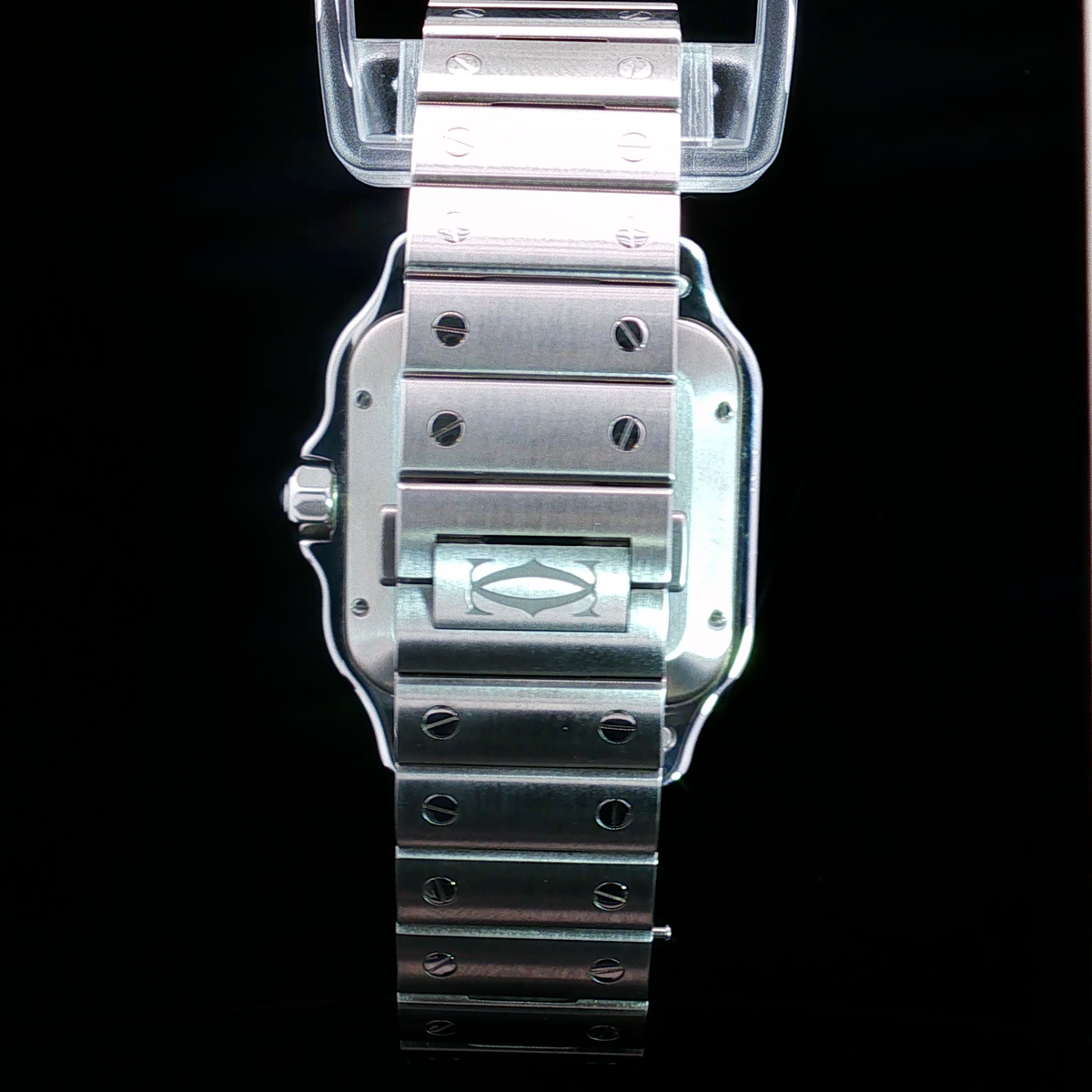 Cartier Santos de Cartier WSSA0018 2021 Condition: Pre-Owned – Excellent - Large White Dial