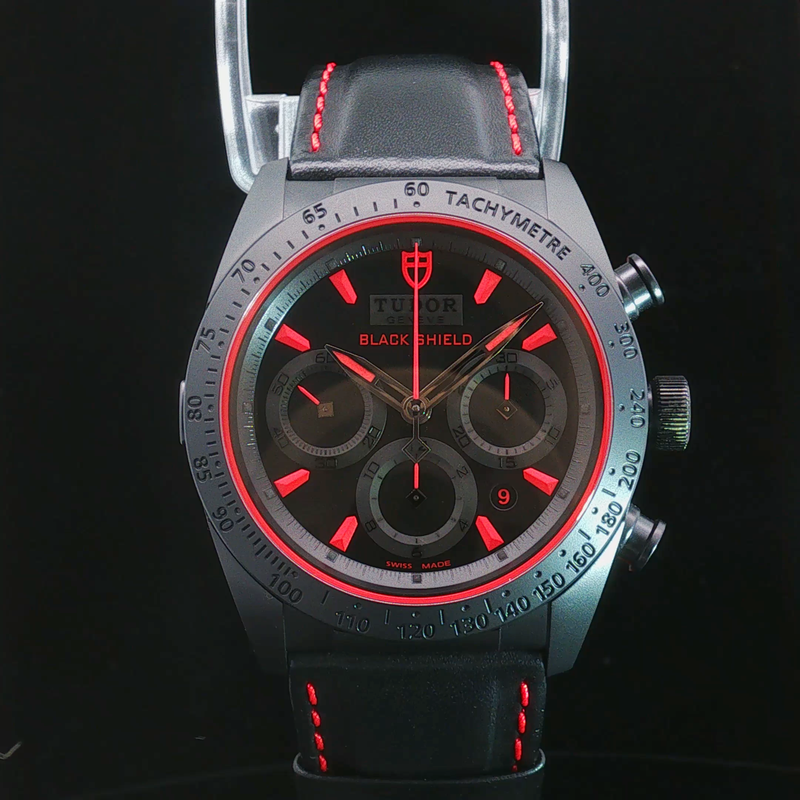 Tudor Fastrider Black Shield Chronograph 42mm Ref. 42000CR Pre-Owned