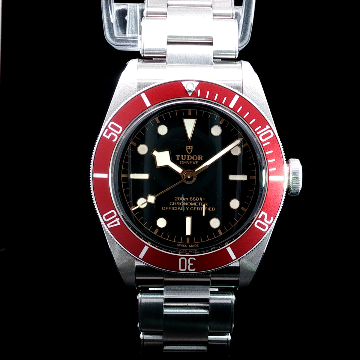 Great Pre-Owned Tudor Heritage Black Bay Burgundy - M79230R