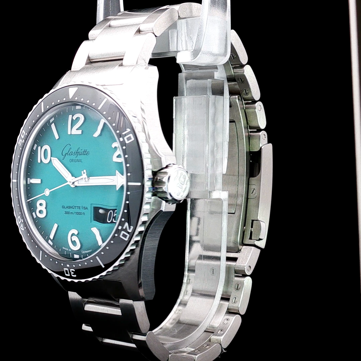 Brand New LIMITED EDITION Glashütte Original SeaQ Panorama Date "Northern Tide" Ref. 1-36-13-08-80-70