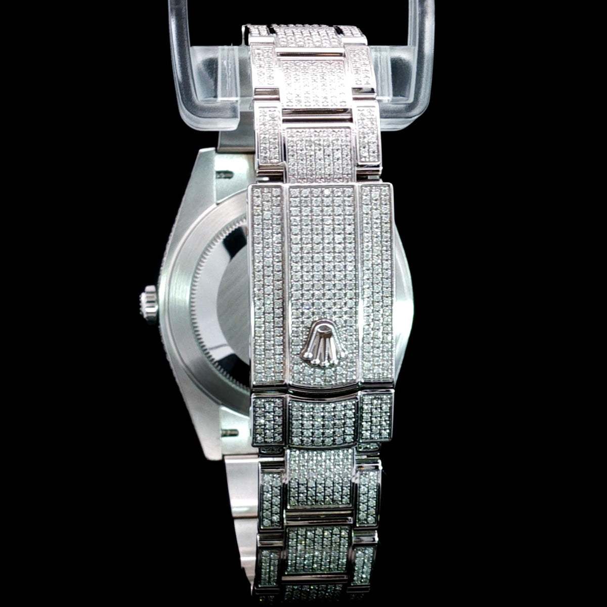 Custom Rolex Datejust 41 “Iced Monopoly Man” Ref. 126300