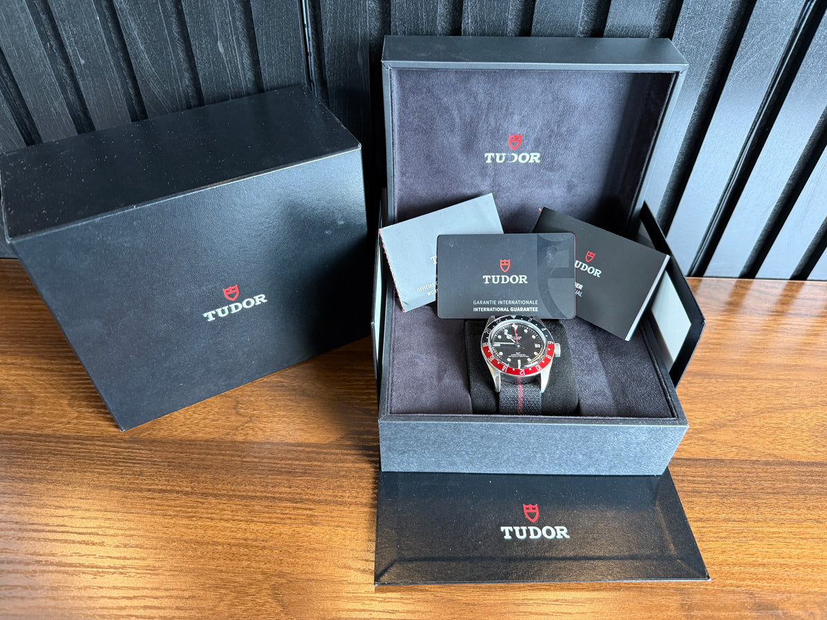 Tudor Black Bay GMT 79830RB 2024 Condition: Pre-Owned – Excellent - Nato Strap