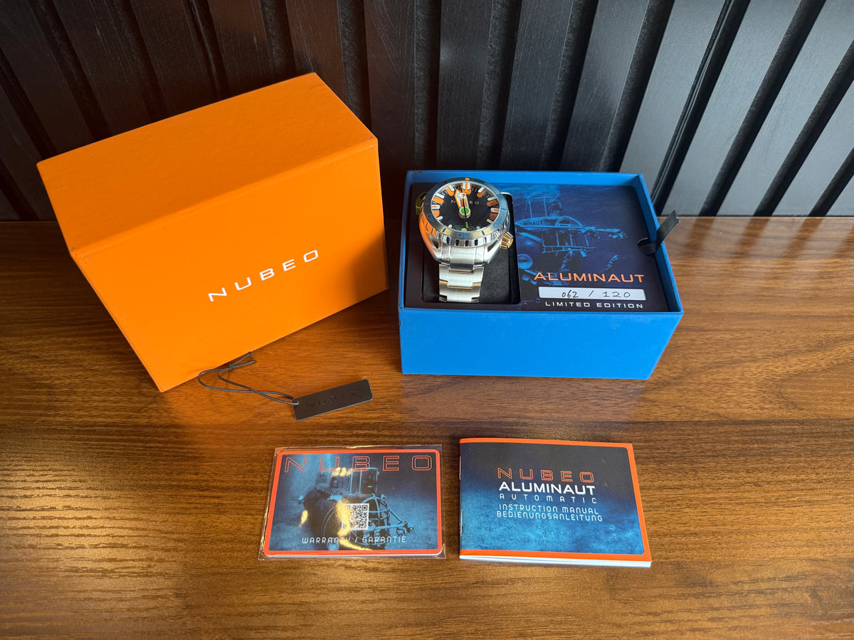 Nubeo Aluminaut Automatic Limited Edition “Marine Blue” NB-6115-66