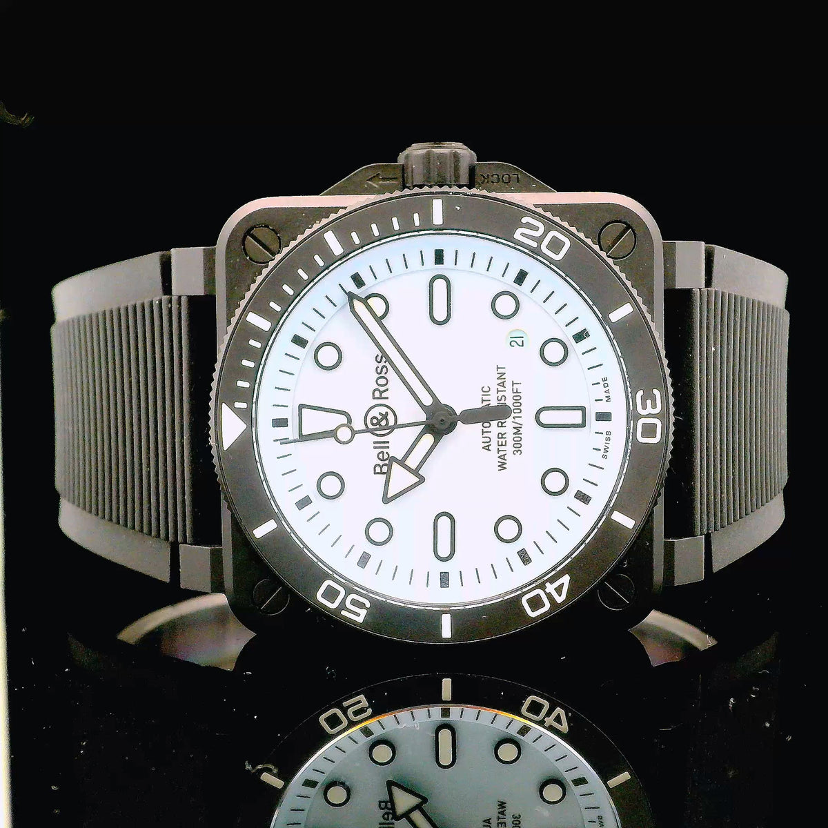 Bell & Ross BR 03 - Full Set, Extra Strap, Case and Original Purchase Receipt