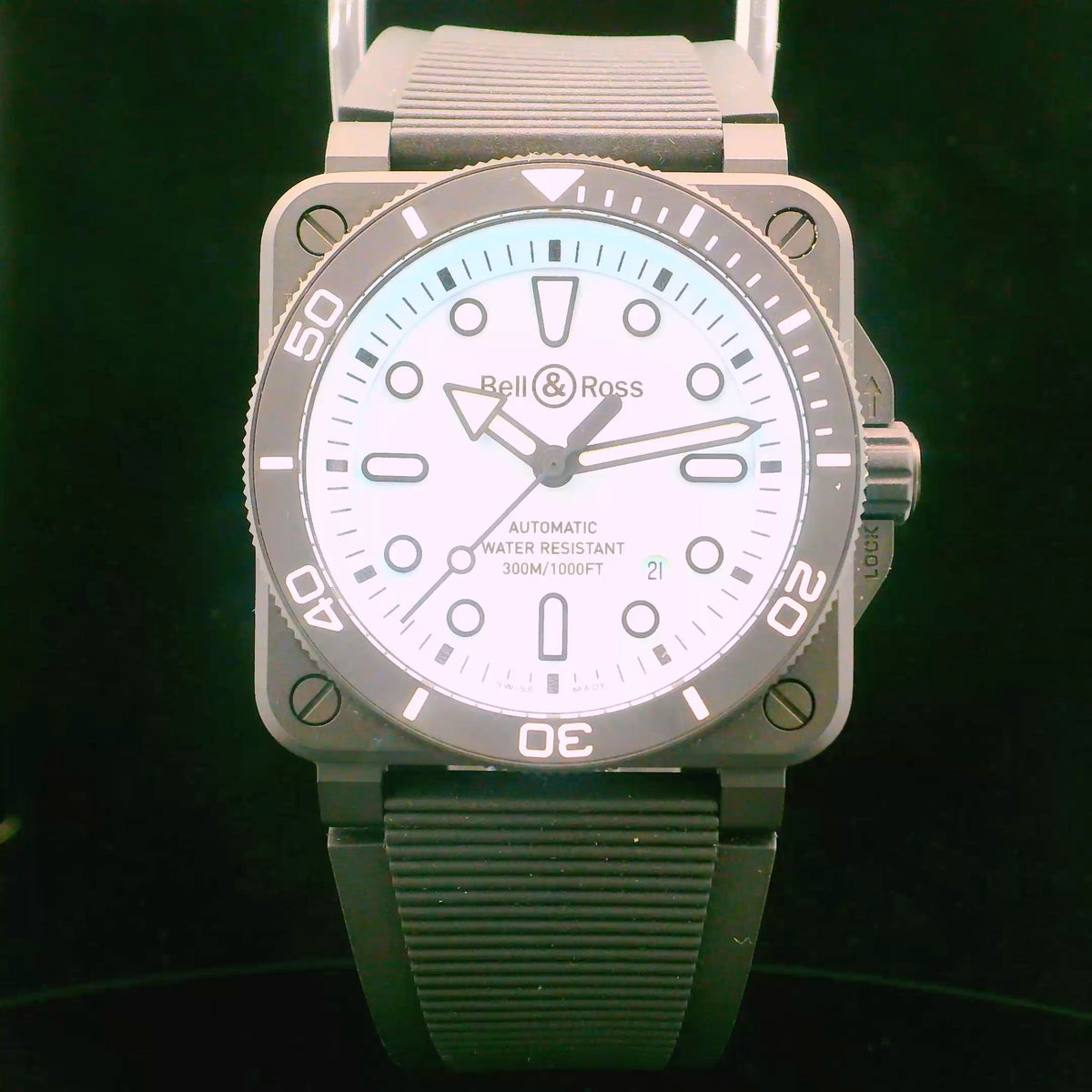 Bell & Ross BR 03 - Full Set, Extra Strap, Case and Original Purchase Receipt