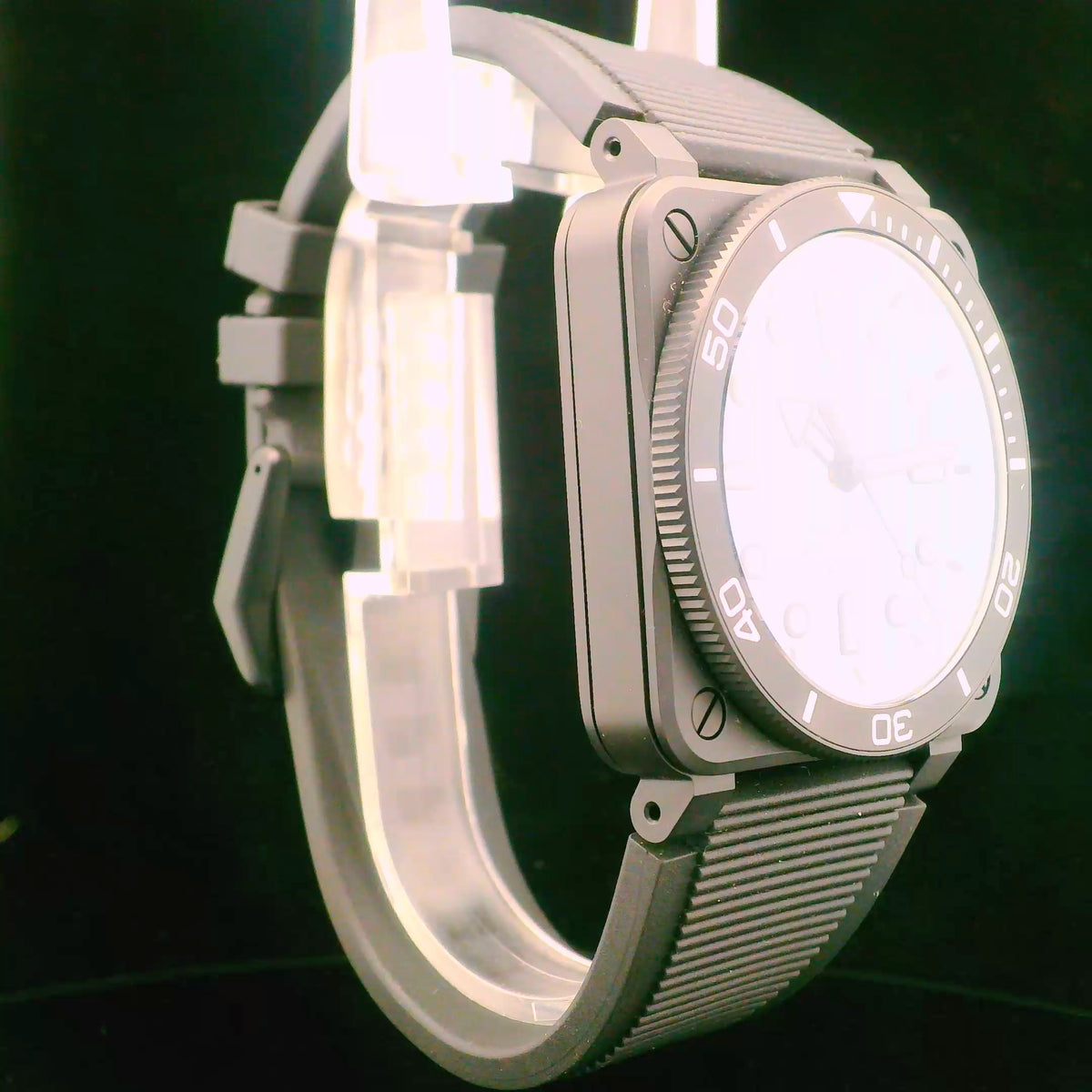 Bell & Ross BR 03 - Full Set, Extra Strap, Case and Original Purchase Receipt
