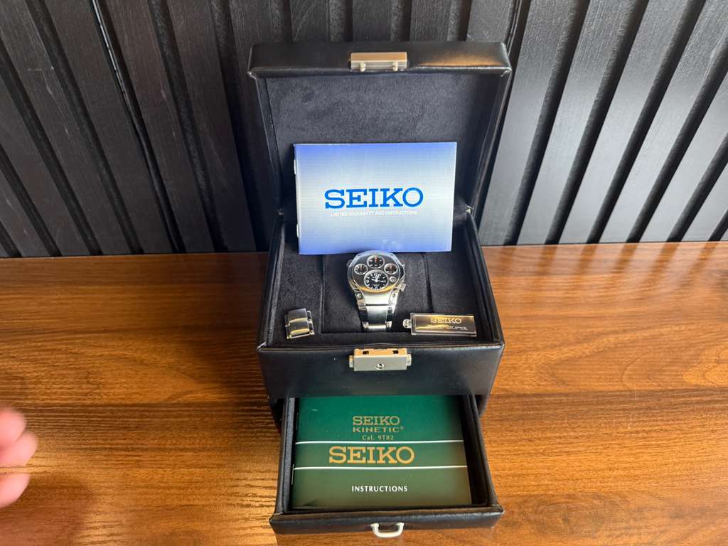 Seiko Sportura Sporrura Jay Leno  SLQ007