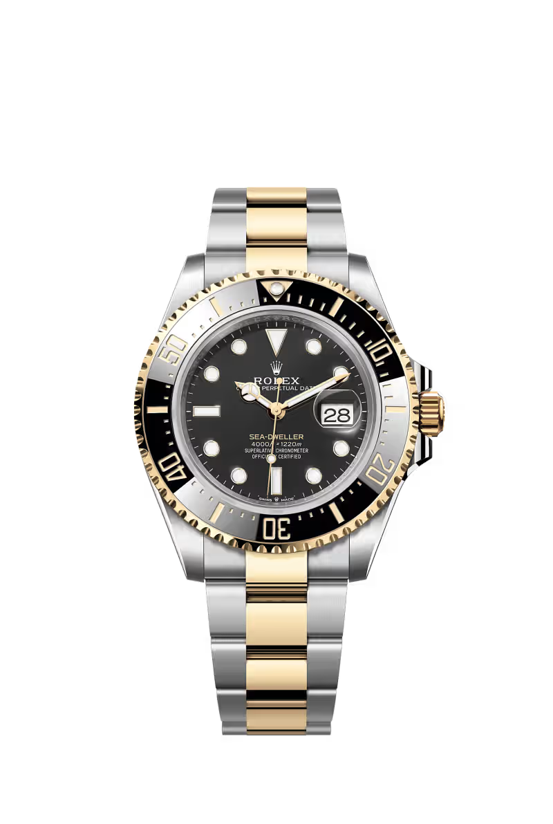 Sea-Dweller Oyster, 43 mm, Oystersteel and yellow gold Reference 126603