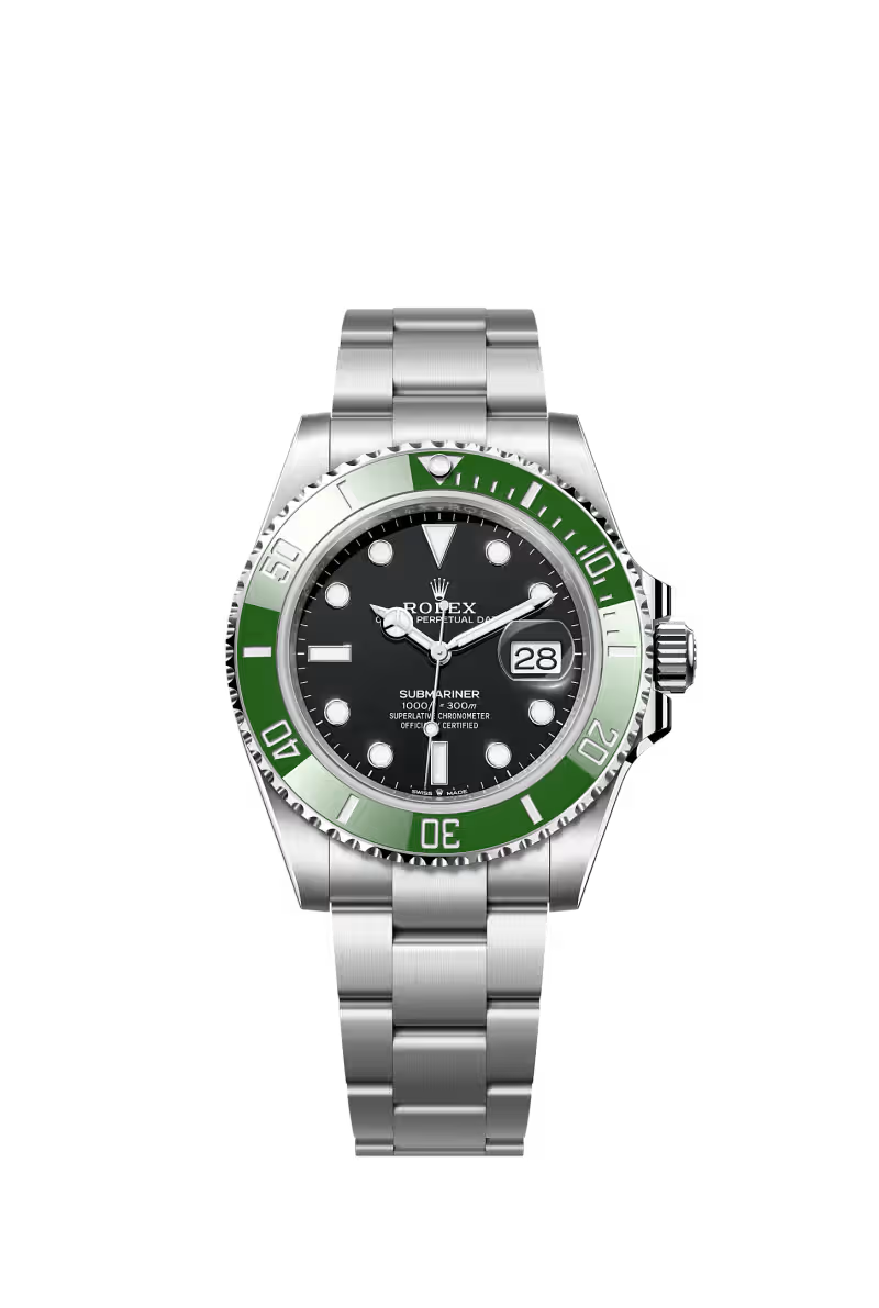 Submariner Date Oyster, 41 mm, Oystersteel Reference 126610LV