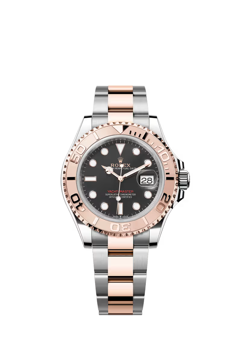 Yacht-Master 40 Oyster, 40 mm, Oystersteel and Everose gold Reference 126621 - Dial Intense black