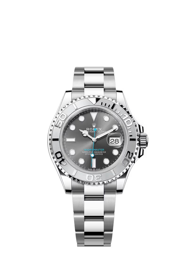 Yacht-Master 40 Oyster, 40 mm, Oystersteel and platinum Reference 126622 - Dial Slate