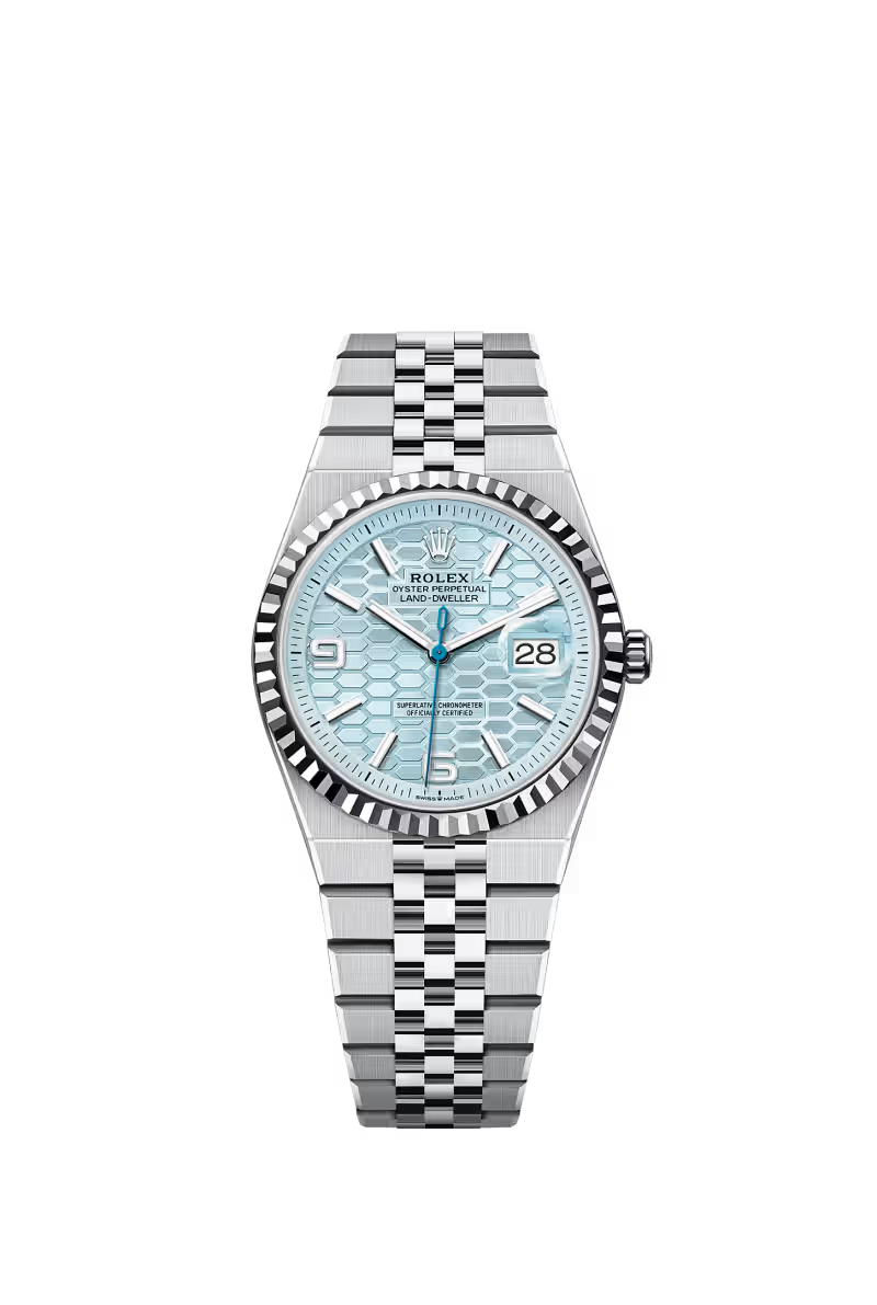 Land-Dweller 36 Oyster, 36 mm, platinum Reference 127236