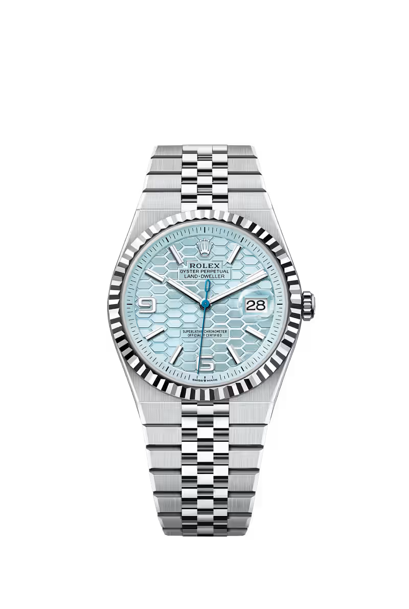 Land-Dweller 40 Oyster, 40 mm, platinum Reference 127336