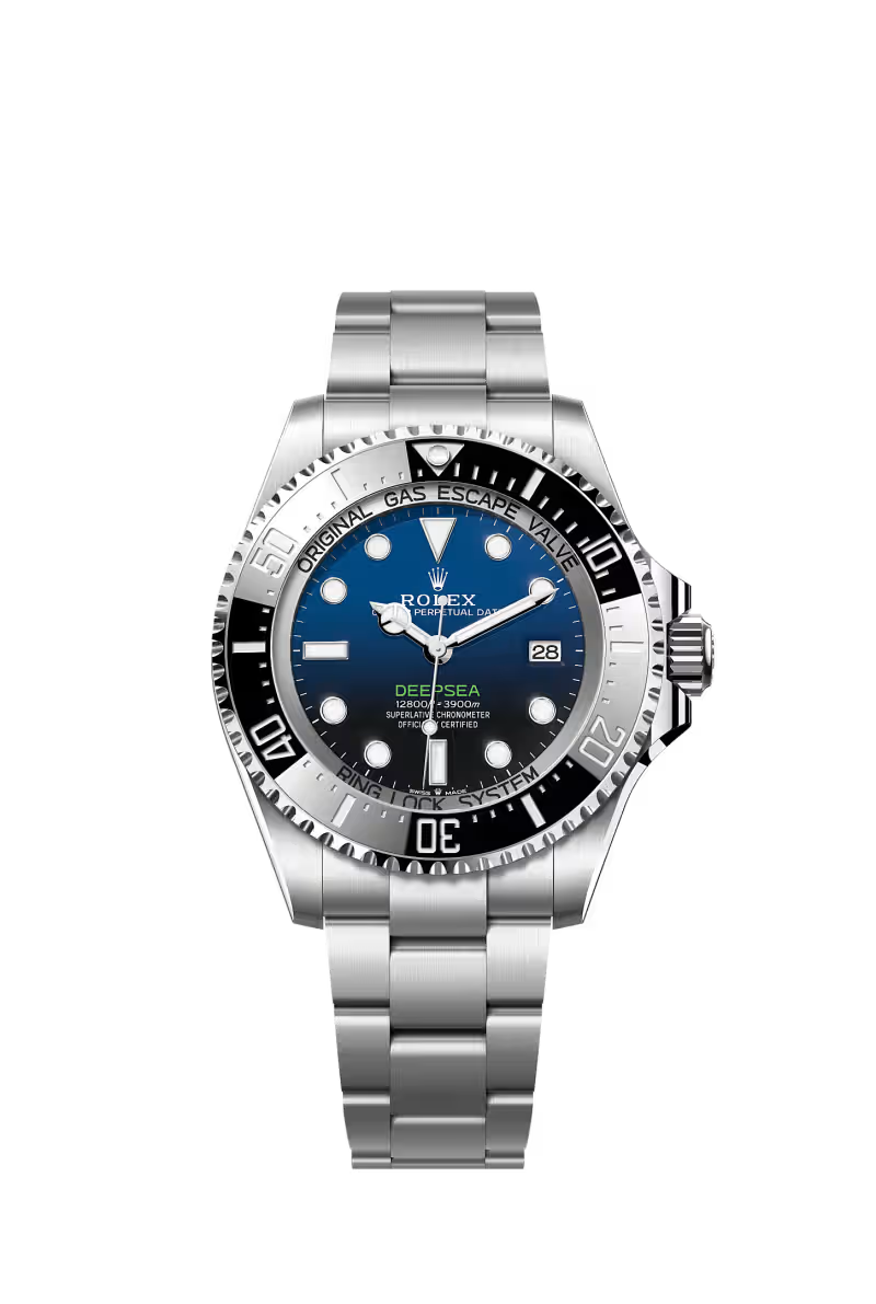 Rolex Deepsea Oyster, 44 mm, Oystersteel Reference 136660 - Dial D-blue
