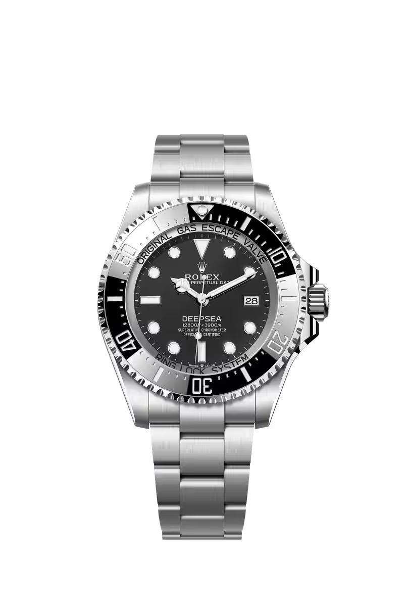 Rolex Deepsea Oyster, 44 mm, Oystersteel Reference 136660 - Dial Intense black