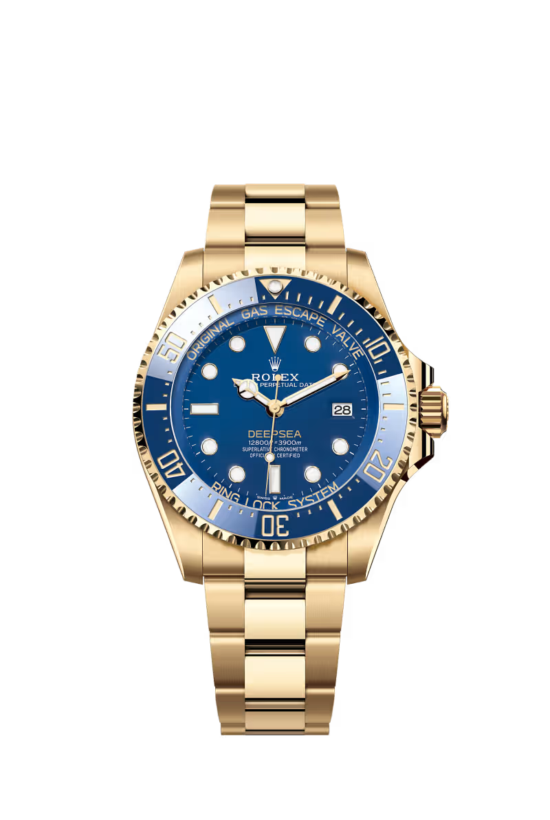 Rolex Deepsea Oyster, 44 mm, yellow gold Reference 136668LB