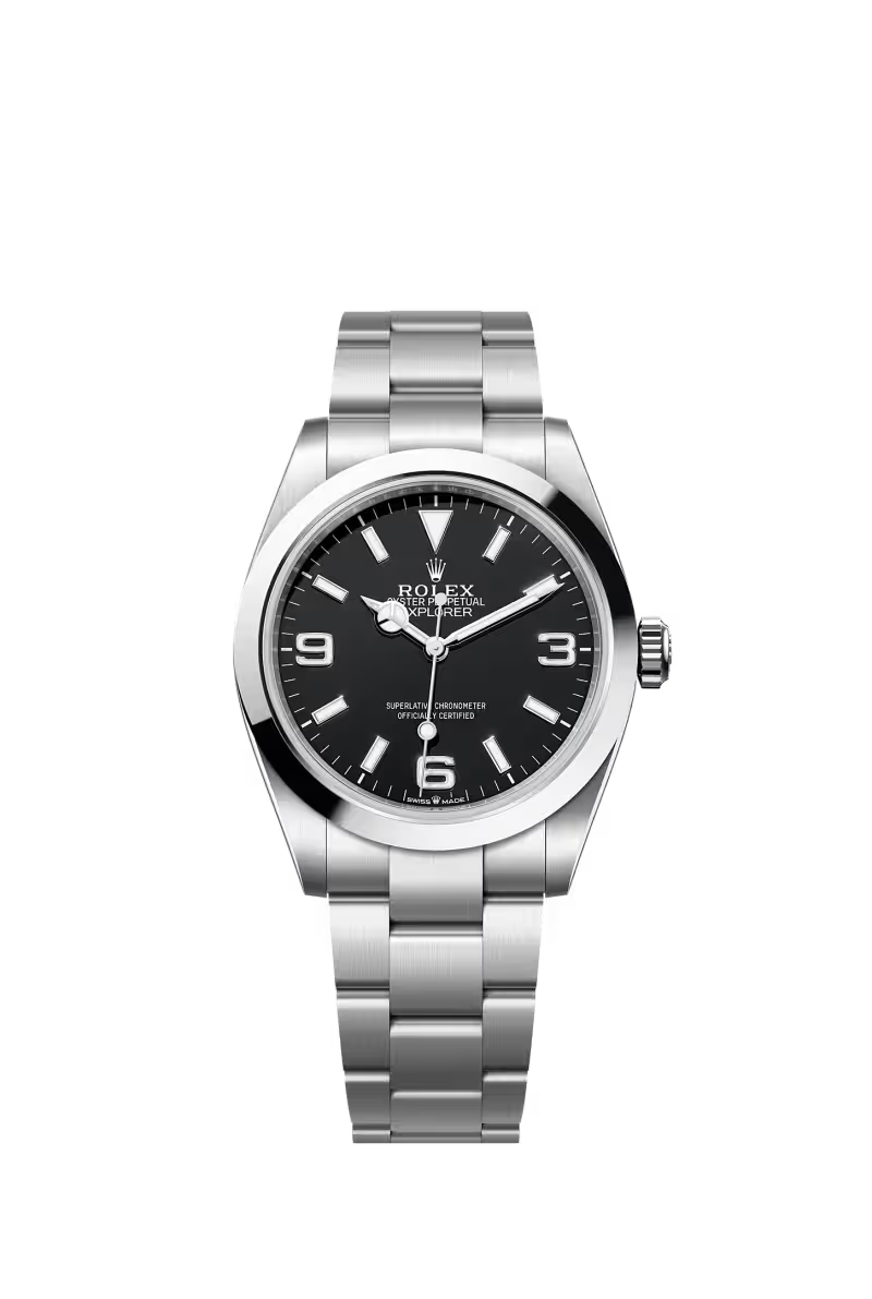Explorer 40 Oyster, 40 mm, Oystersteel Reference 224270