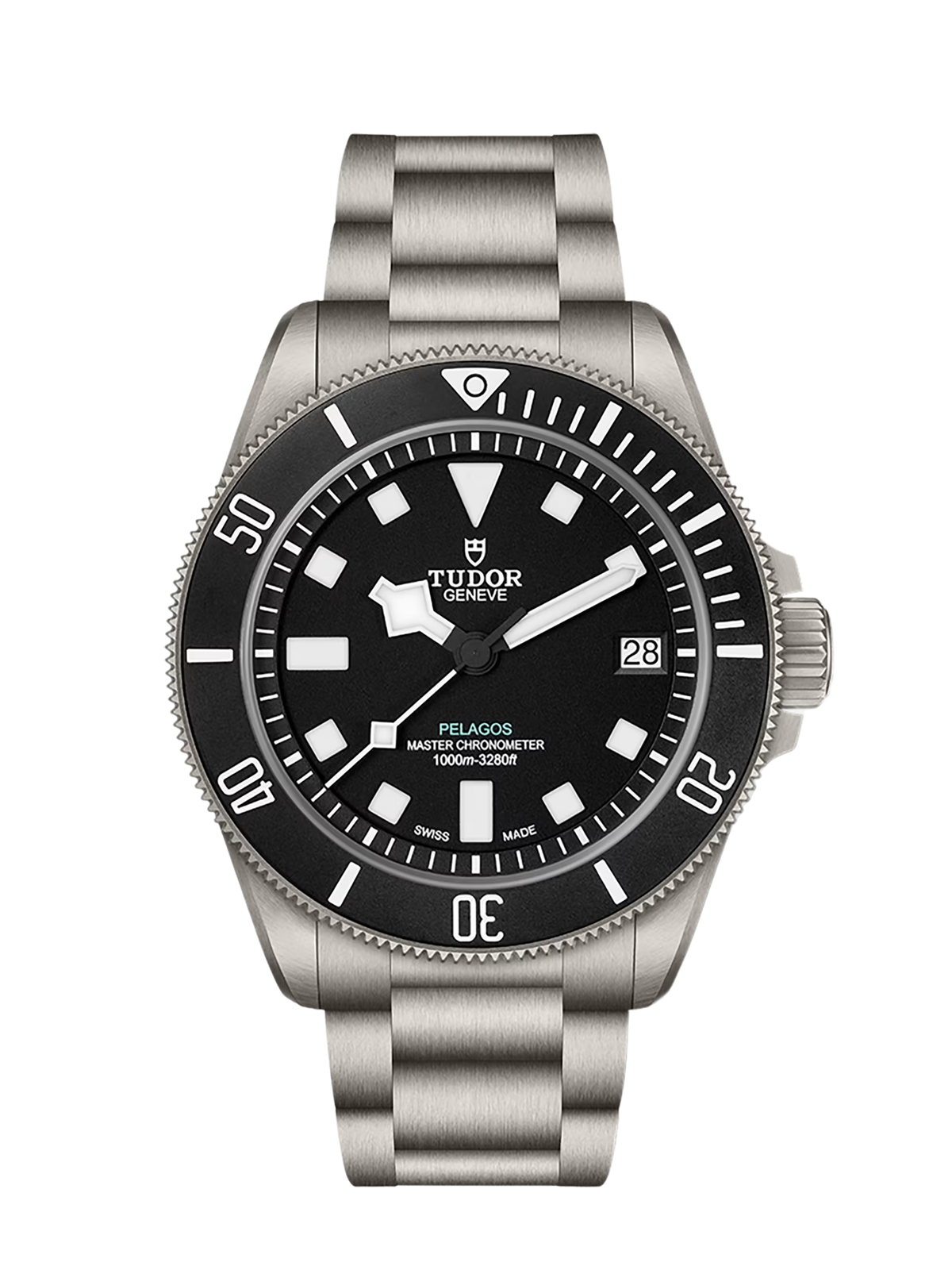 Pelagos Ultra Manufacture Calibre MT5612-U Unidirectional rotating bezel Titanium bracelet M2543C1A7NU-0001