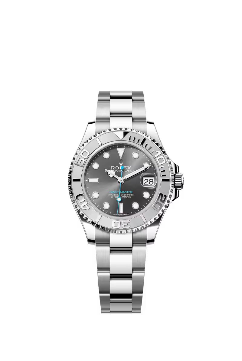 Yacht-Master 37 Oyster, 37 mm, Oystersteel and platinum Reference 268622
