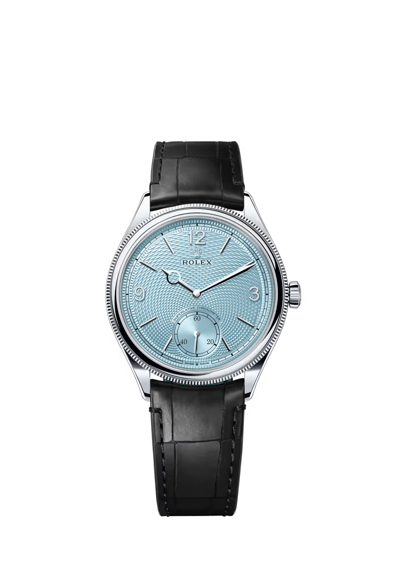 1908 39 mm, platinum, polished finish Reference 52506