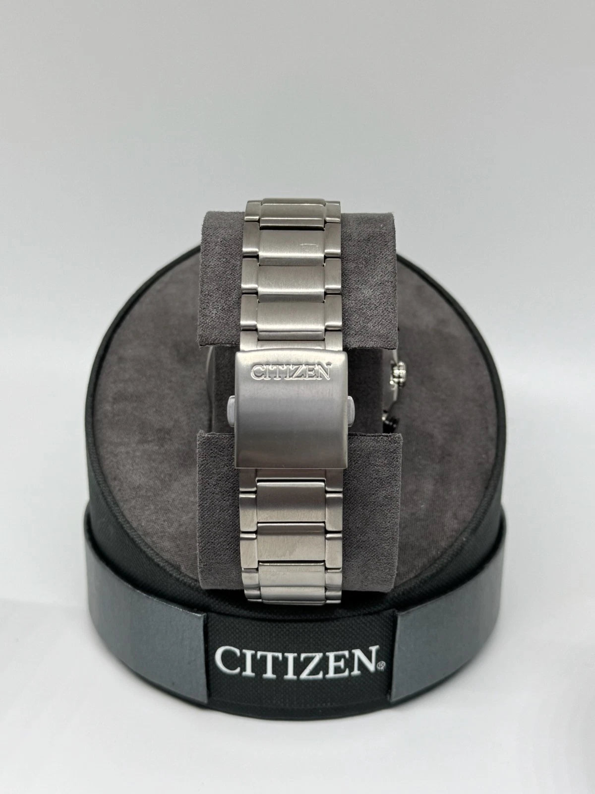 Citizen Eco-Drive Chronograph CA4240-82L – Super Titanium – Blue Dial – B & P