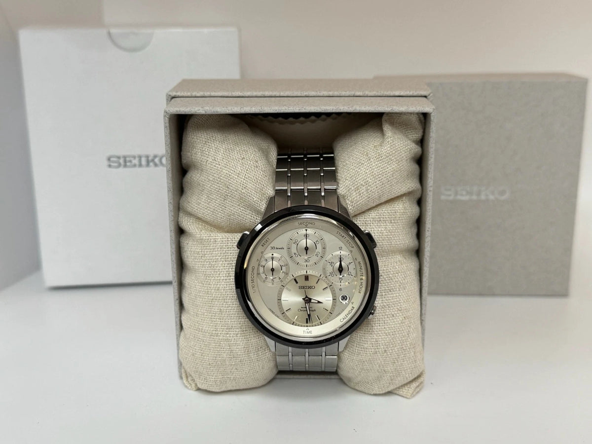 Seiko Kinetic 40th Chronograph Anniversary SBCG003 9T82 - Limited Edition
