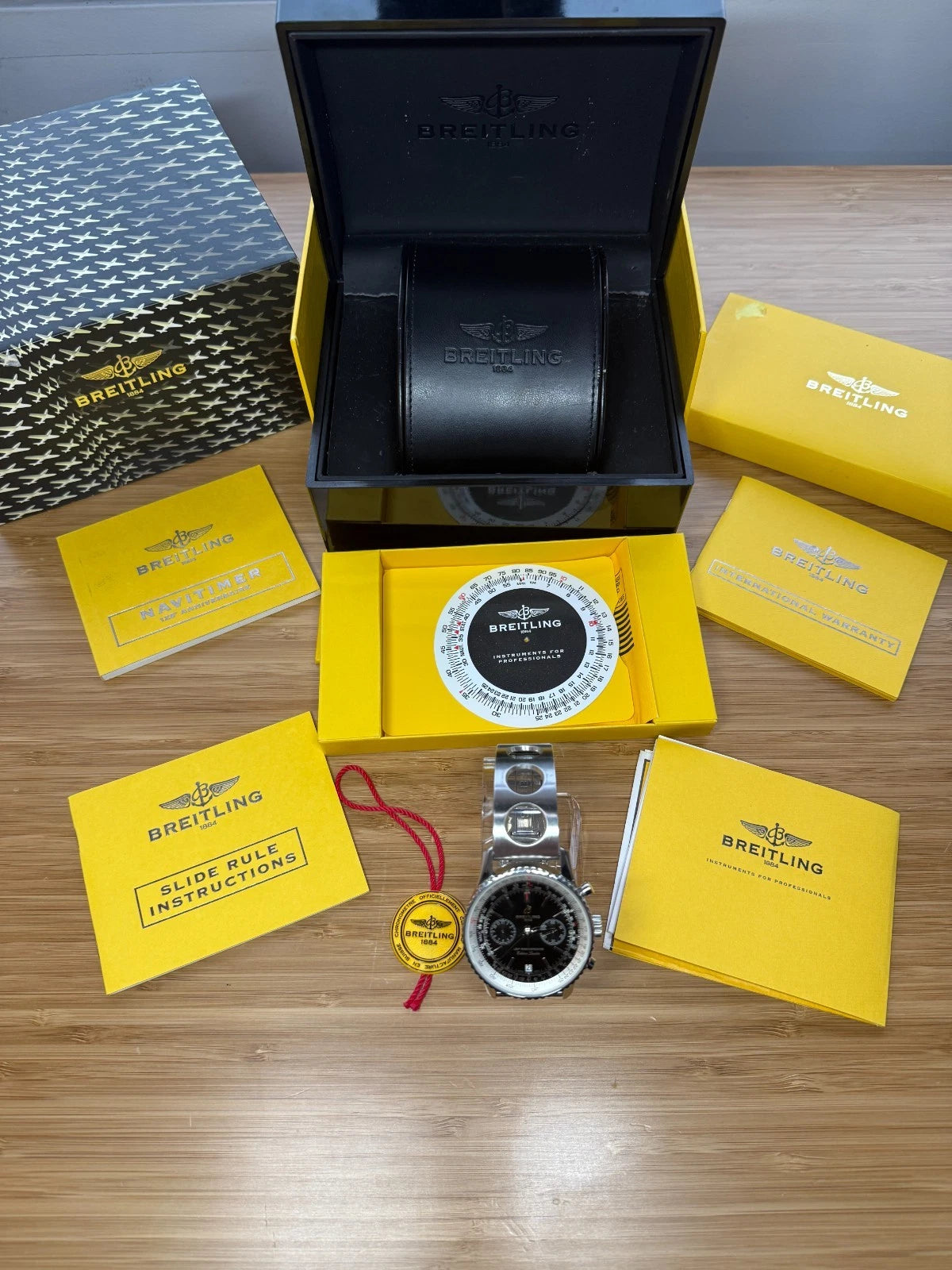 Breitling Navitimer 125th Anniversary A26322 Air Racer Bracelet - 2011