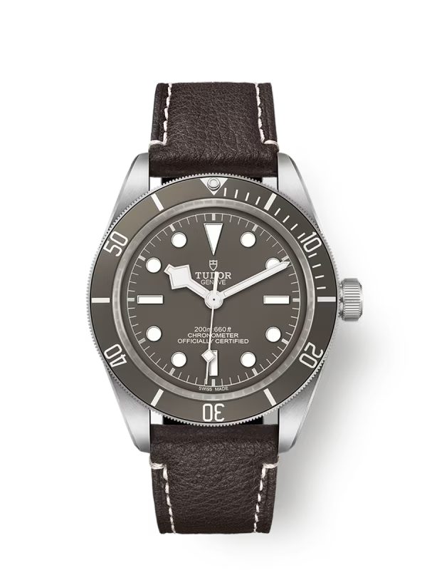 Black Bay 58 925 Manufacture Calibre MT5400 39mm silver case Brown leather bracelet m79010sg-0001