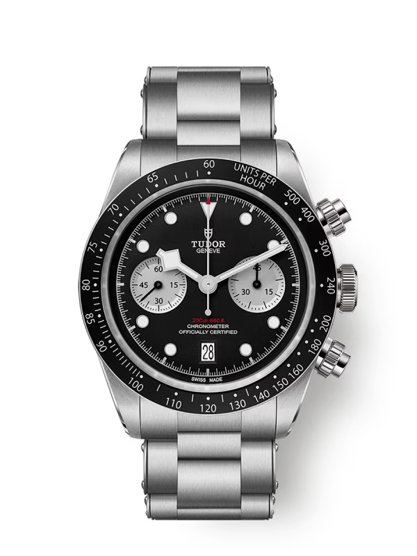 Black Bay Chrono Manufacture Calibre MT5813 41mm steel case Steel bracelet M79360N-0011