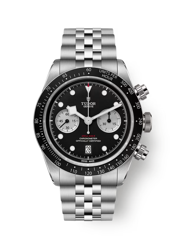 Black Bay Chrono Manufacture Calibre MT5813 41mm steel case Steel bracelet M79360N-0013
