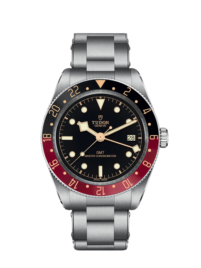Black Bay 58 GMT Manufacture Calibre MT5450-U 39mm steel case Black and burgundy bezel  M7939G1A0NRU-0001