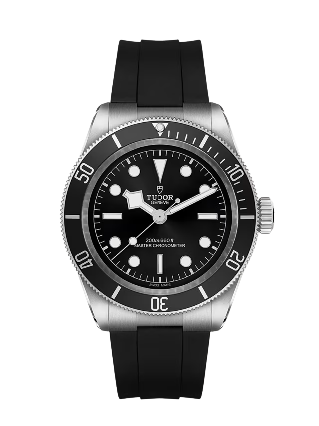 Black Bay Manufacture Calibre MT5602-U 41mm steel case Black rubber strap m7941a1a0nu-0002