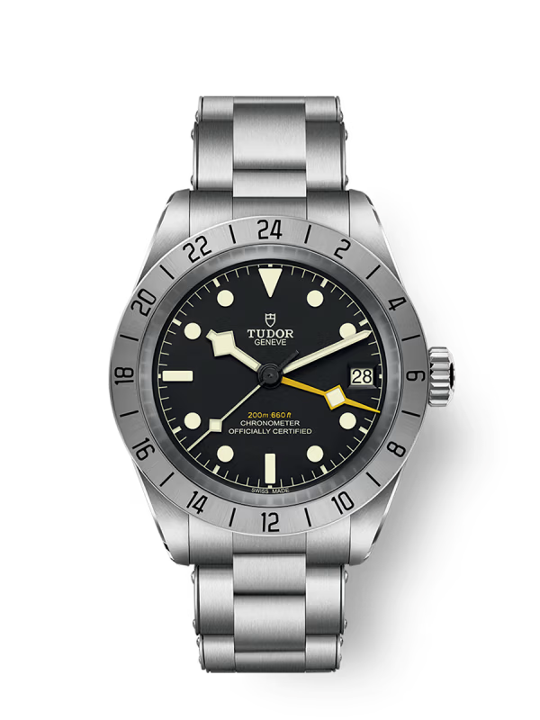 Black Bay Pro Manufacture Calibre MT5652 39mm steel case Riveted steel bracelet m79470-0001