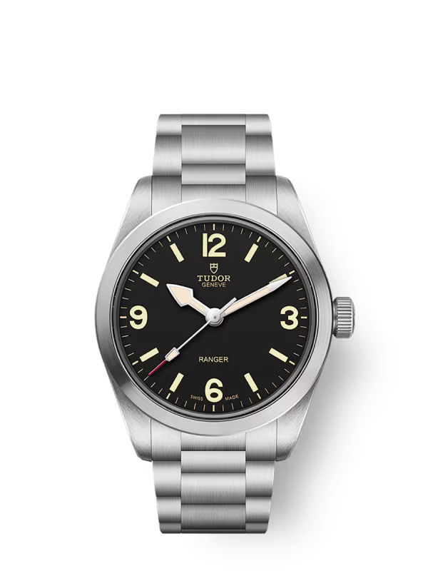 Ranger 36mm steel case Black domed dial M79930-0001