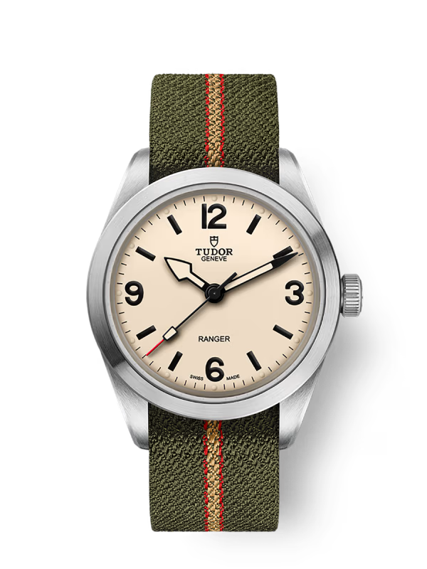 Ranger 39mm steel case Beige domed dial M79950-0011